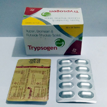  top pharma franchise products of Positive Medicare  -	tablets trypsogen (3).jpg	